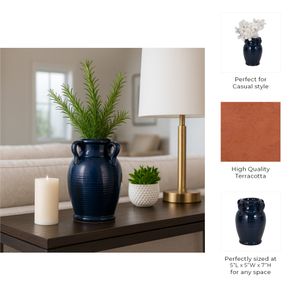 COHENWAY BLUE VASE 7 (IN) 9