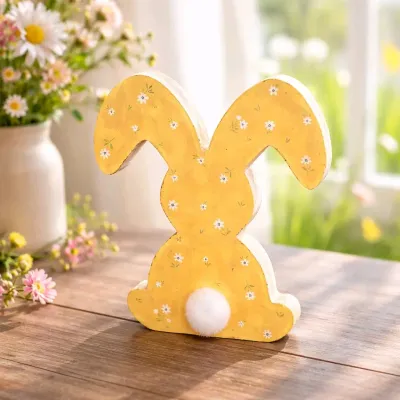 Yellow Floppy Eared Rabbit 5in