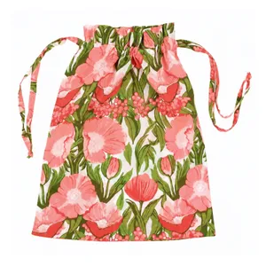 Icelandic Poppies Pink Cotton Night Shirt 4