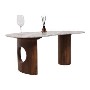 VERAWAY BROWN COFFEE TABLE 19 (IN) 3