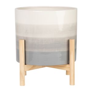 NOLOAK BEIGE PLANTER 14 (IN) 4