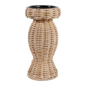 FINTONVIEW BROWN CANDLE HOLDER 10 (IN) 1
