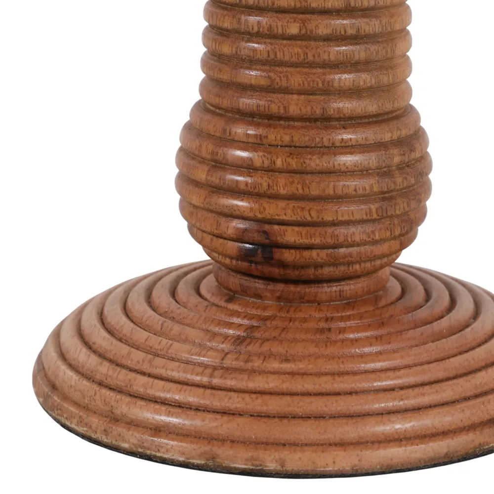 HACKETTRIDGE BROWN CANDLE HOLDER 13 (IN)