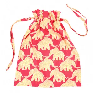 Elephants Pink Cotton Night Shirt 9