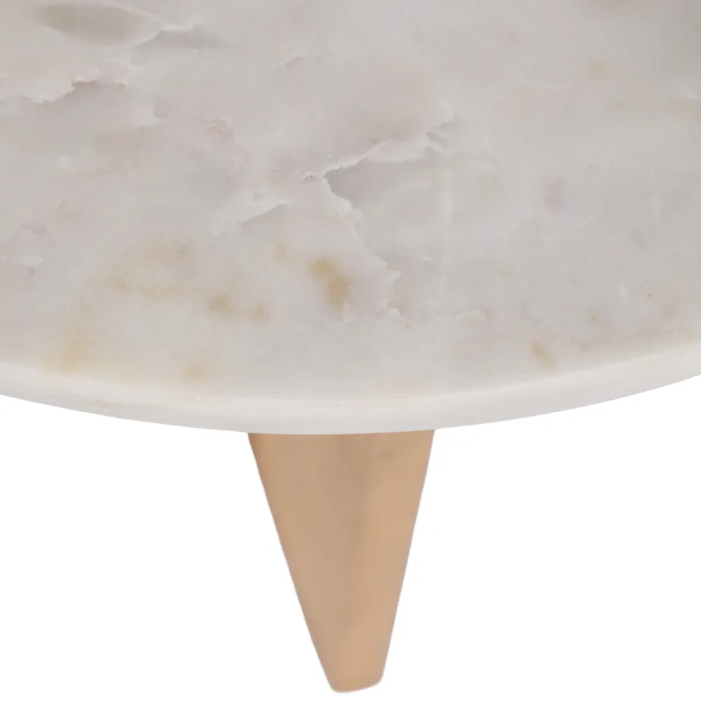 DESMONDROSE BROWN TABLE 22 (IN)