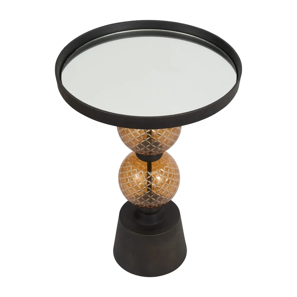 BROCKWAY BLACK TABLE 22 (IN)
