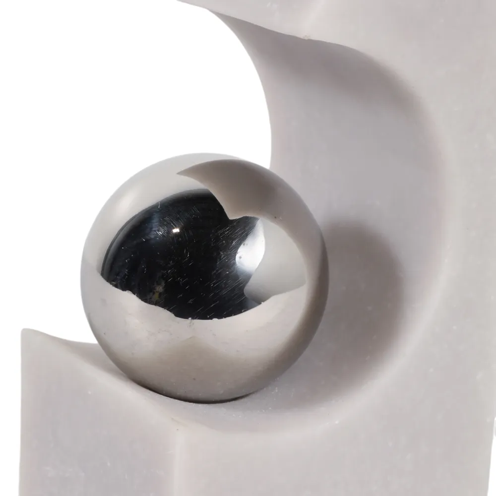 HAZENLAKE SET OF 2 WHITE BOOKENDS 10 (IN)