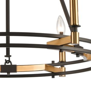 Talia 29'' Wide 6-Light Chandelier - Oil Rubbed Bronze 2