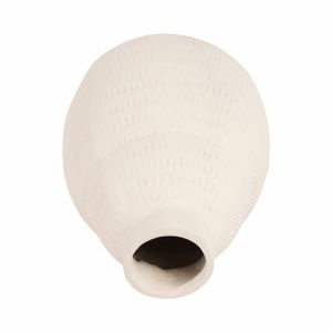 MORRISCLIFF WHITE VASE 14 (IN) 6