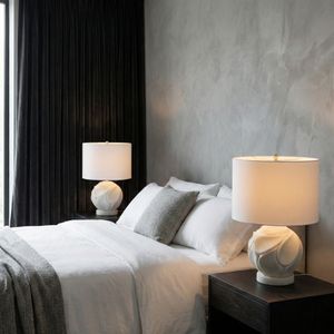 RAMONAPARK IVORY LAMP 22 (IN) 12
