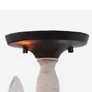 Brownell 12.5'' Wide 3-Light Semi Flush Mount - Anvil Iron 3