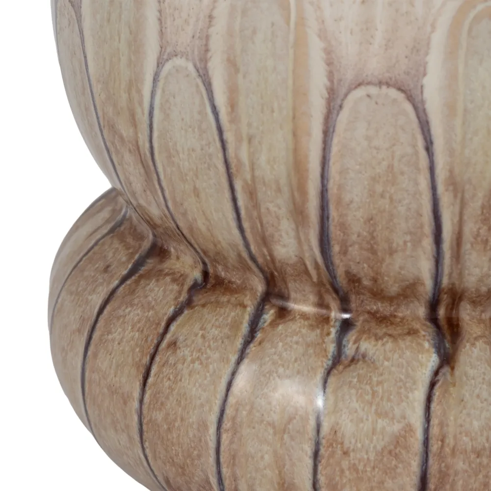 HAMDENCREST BROWN VASE 7 (IN)