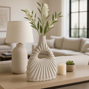 FALLONBURN IVORY VASE 17 (IN) 2