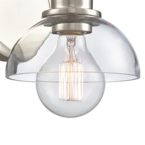 Julian 6'' Wide 1-Light Vanity Light - Polished Nickel 4