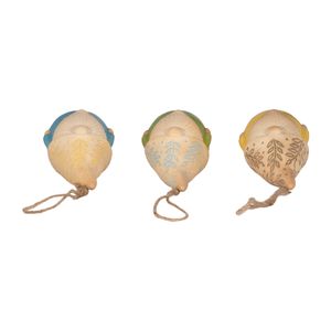 ALMASIDE SET OF 3 IVORY CER 7 (IN) 7