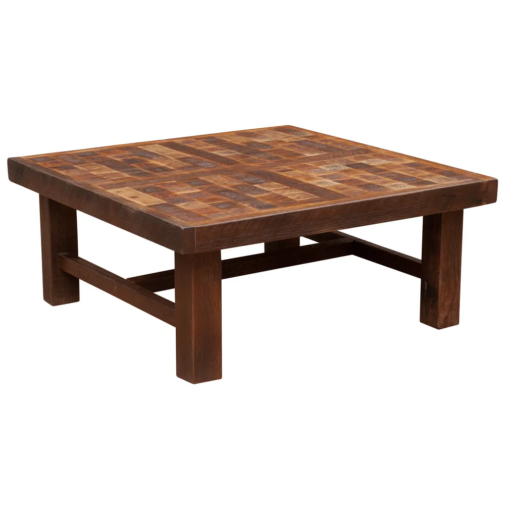 Barnwood Square Americana Coffee Table - 36-inch - Standard