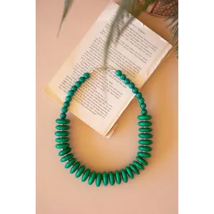 Acrylic Bead Necklace / Kale 1