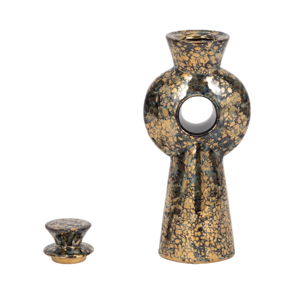 BARTONFIELD BROWN VASE 12 (IN)