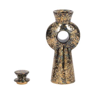 BARTONFIELD BROWN VASE 12 (IN) 4