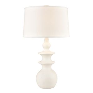 Depiction 32'' High 1-Light Table Lamp - Matte White 1
