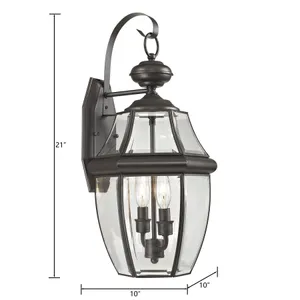 Ashford 21'' High 2-Light Outdoor Sconce - Oil Rubbed Bronze 2