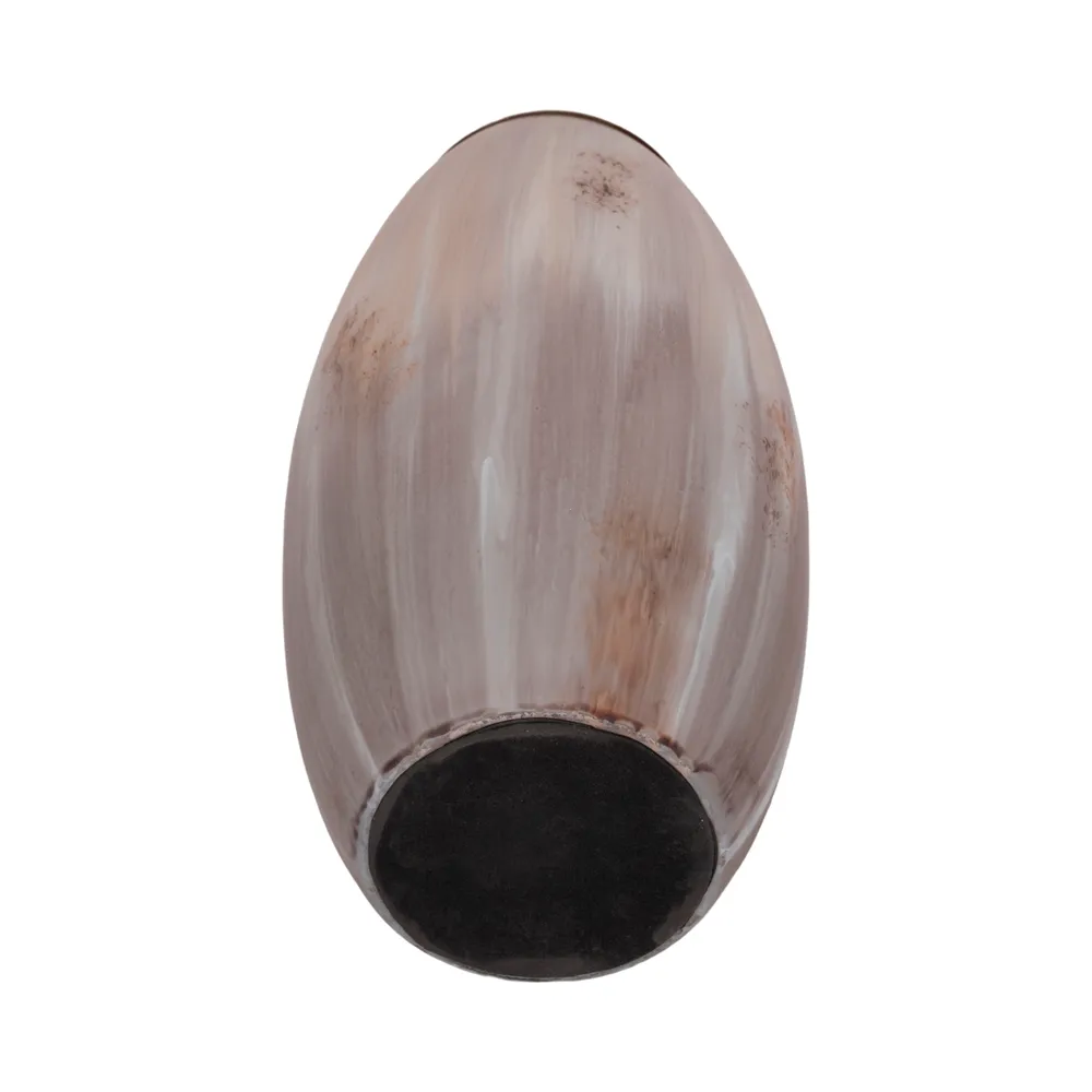 WOODSONCLIFF TAN GLASS VASE 18 (IN)