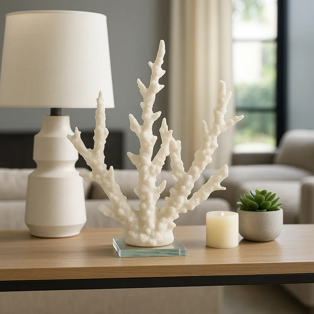 SLATERVIEW WHITE DECOR 14 (IN)