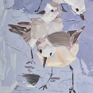 Seagull Abstract Framed Wall Art 5