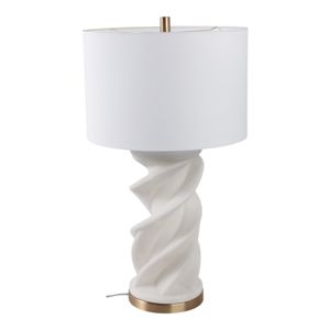 HAYFIELDMORE WHITE LAMP 30 (IN) 4