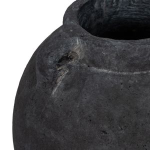 CORBINFORD BLACK VASE 8 (IN) 6