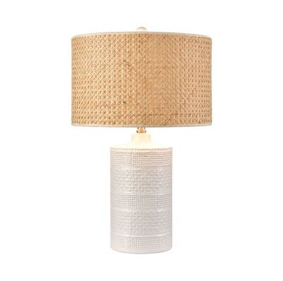 Seymour 24.5″ High 1-Light Table Lamp - White Glaze