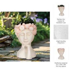 ARLOWLAND IVORY PLANTER 18 (IN) 10