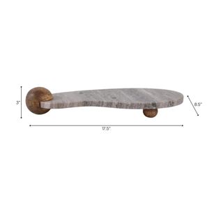 GREYSONWOOD TAN TRAY 3 (IN) 10
