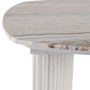BERGENWELL IVORY TABLE 24 (IN) 7