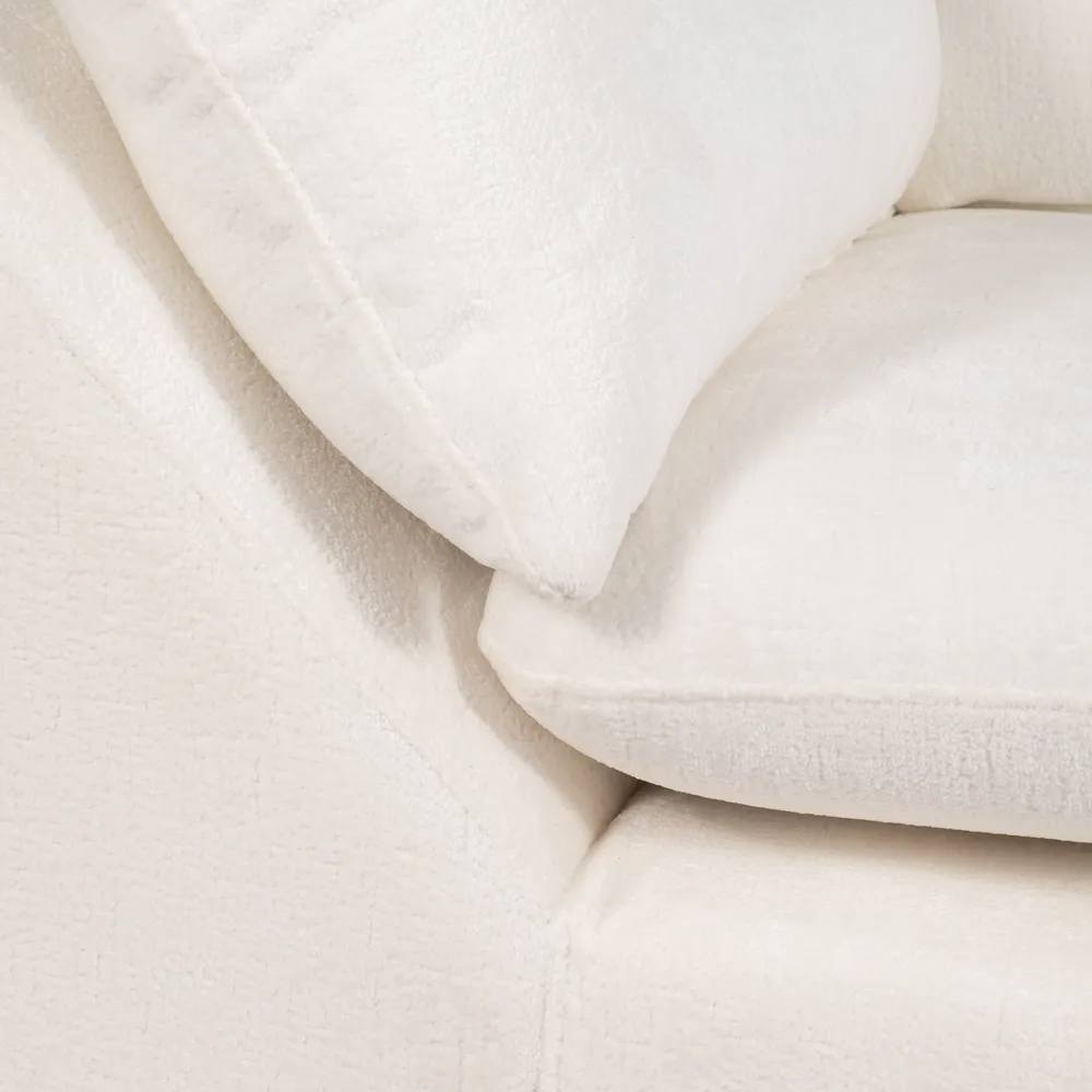 HATTONLAKE WHITE SOFA 32 (IN)