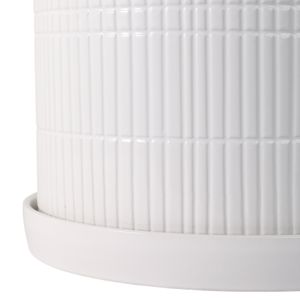 GRAHAMMILL SET OF 2 WHITE PLANTER 10 (IN) 6
