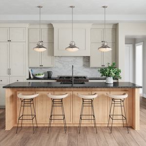 Urbanite 13'' Wide 1-Light Pendant - Satin Nickel 6