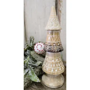 Timbered Treasure Layered Tree 2.75x8.5in 1