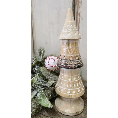 Timbered Treasure Layered Tree 2.75x8.5in