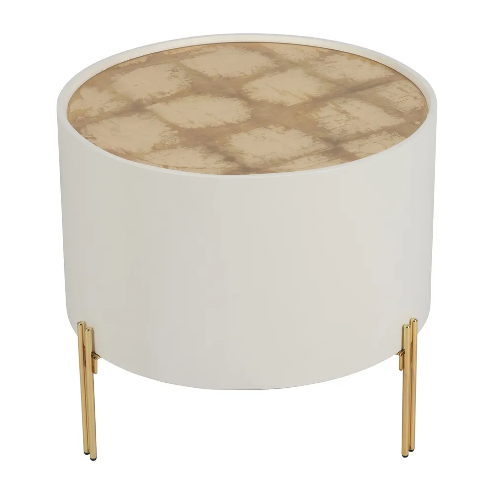 CHESTERBURN WHITE TABLE 20 (IN)