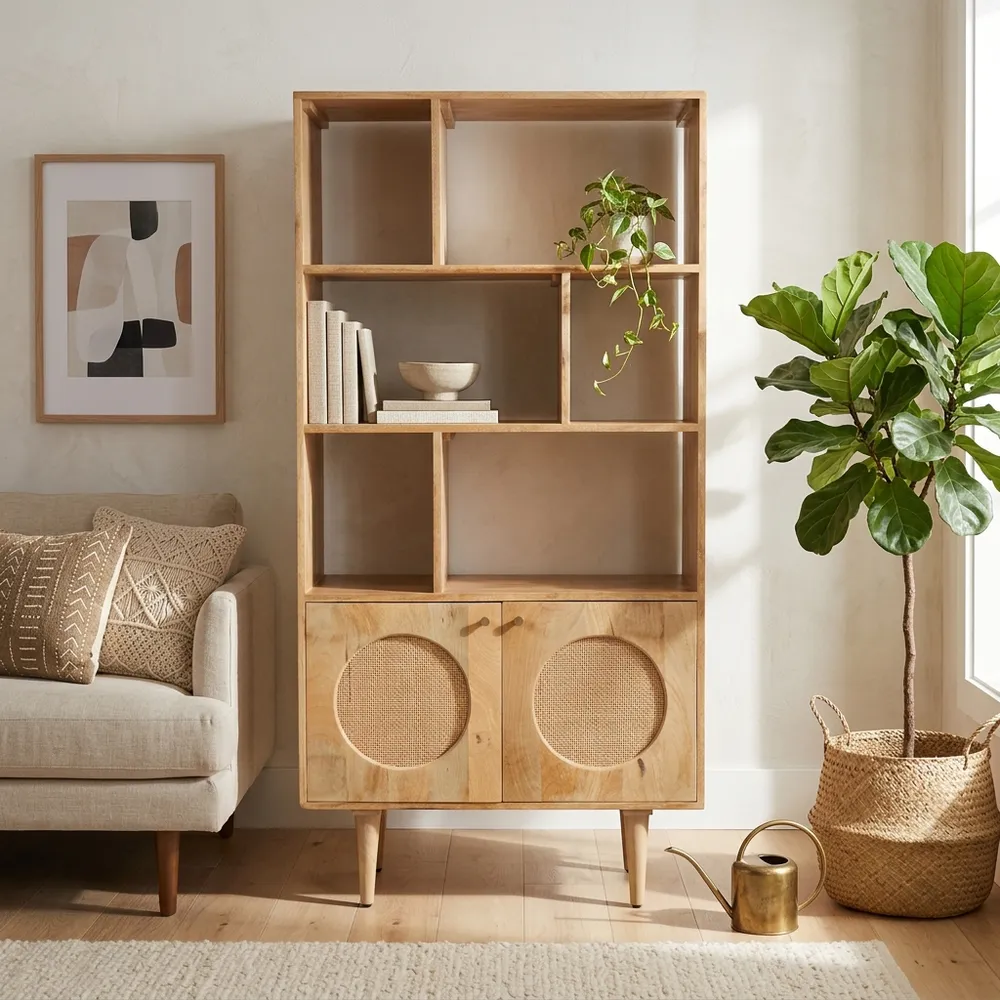 DUNBARLEY BROWN CABINET 63 (IN)