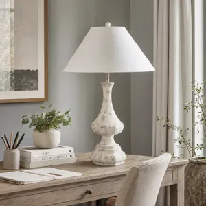 BRENTONGATE WHITE LAMP 31 (IN) 9