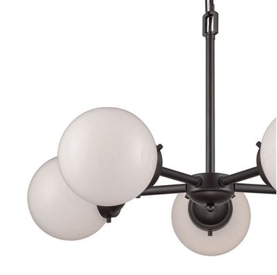 Beckett 26'' Wide 5-Light Chandelier - Oil Rubbed Bronze