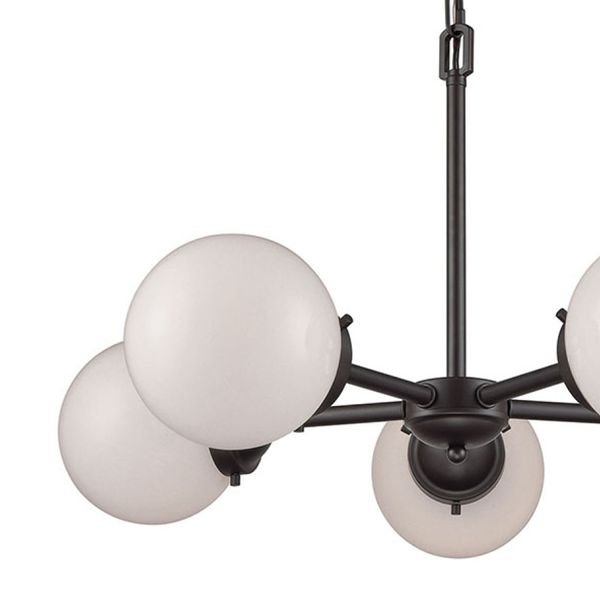 Beckett 26'' Wide 5-Light Chandelier - Oil Rubbed Bronze