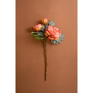 Artificial Peony Spray 1