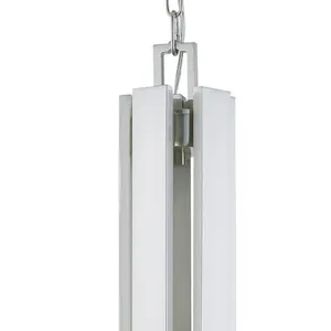 Pendenza 23.5'' Wide 5-Light Chandelier - Brushed Nickel 3