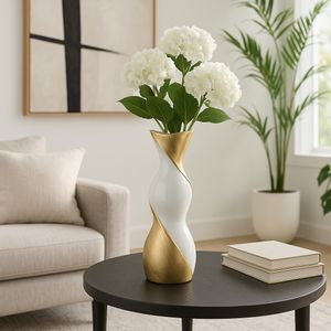 BRICESTONE GOLD VASE 16 (IN) 11