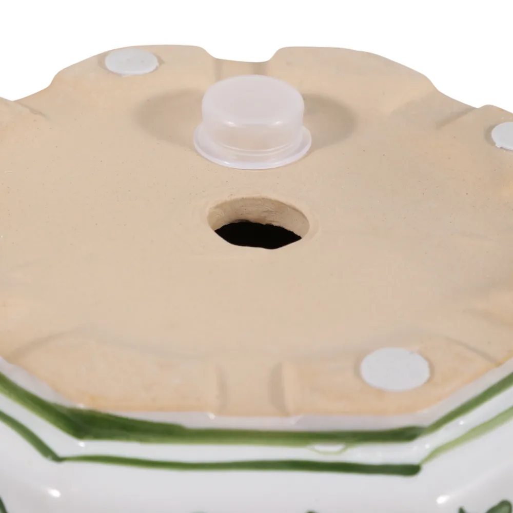 ENOCHFIELD SET OF 2 GREEN PLANTER 7 (IN)