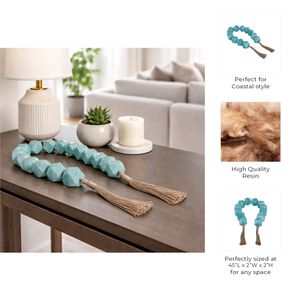 JORDANTON BLUE BEAD 2 (IN) 9