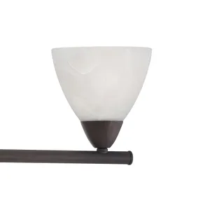 Tia 22.5'' Wide 3-Light Vanity Light - Painted Bronze 4
